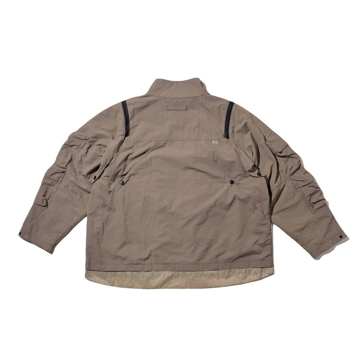 LAKH Double-way Detachable Vest Jacket Kahki - TOPS - Canada