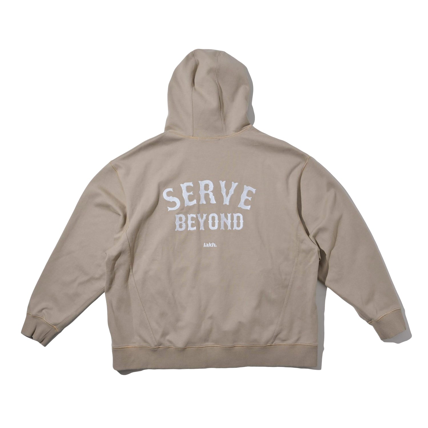 LAKH Embroidery Hooded Sweatshirt Ash Secondary image