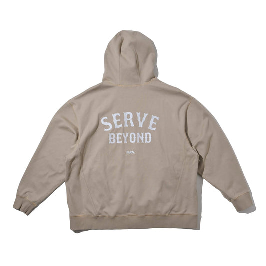 LAKH Embroidery Hooded Sweatshirt Ash - SWEATERS - Canada