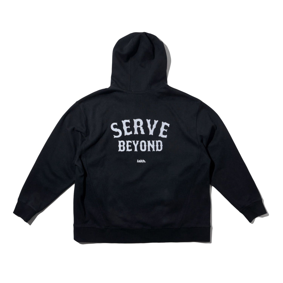 LAKH Embroidery Hooded Sweatshirt Black - SWEATERS - Canada