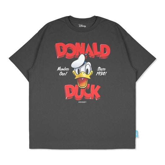 LAKH Men x URDU Donald Duck Short Tee Dark Grey - T - SHIRTS Canada