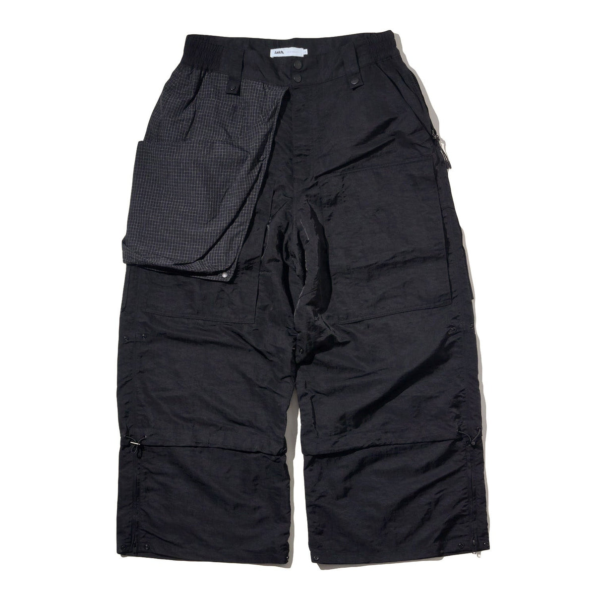 LAKH Reformed Heli-Crew Flared Pants Black - BOTTOMS - Canada Main image