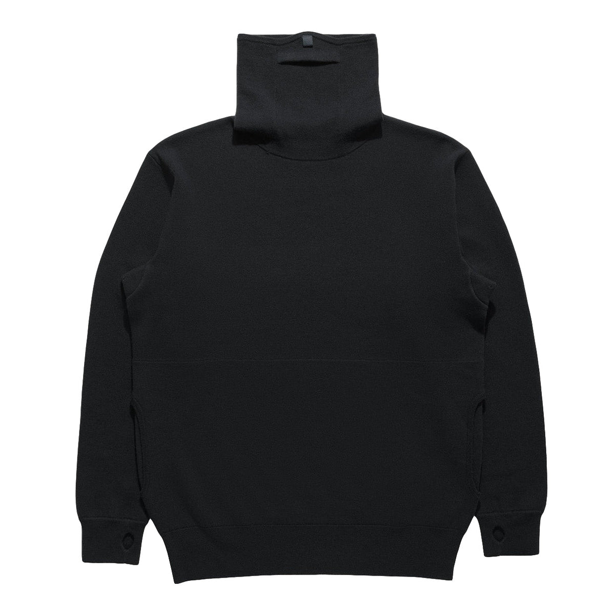 Maharishi Knitted Shinobi Crew Black - SWEATERS - Canada Main image
