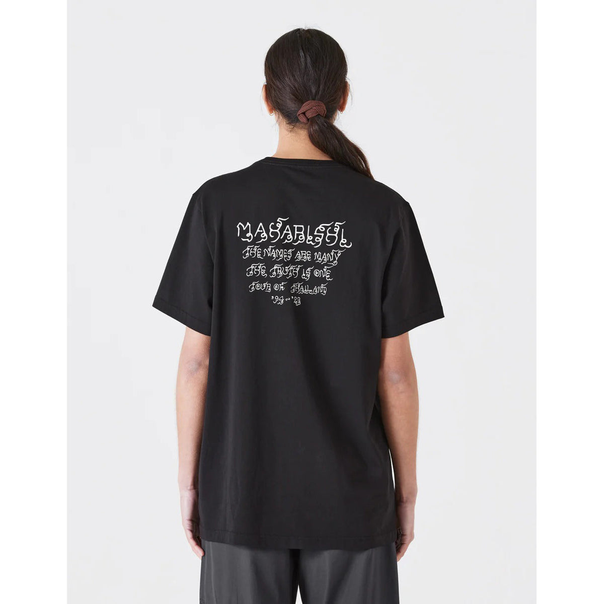 Maharishi Men Thai Script T-Shirt Black M1018-BLK - T-SHIRTS - Canada