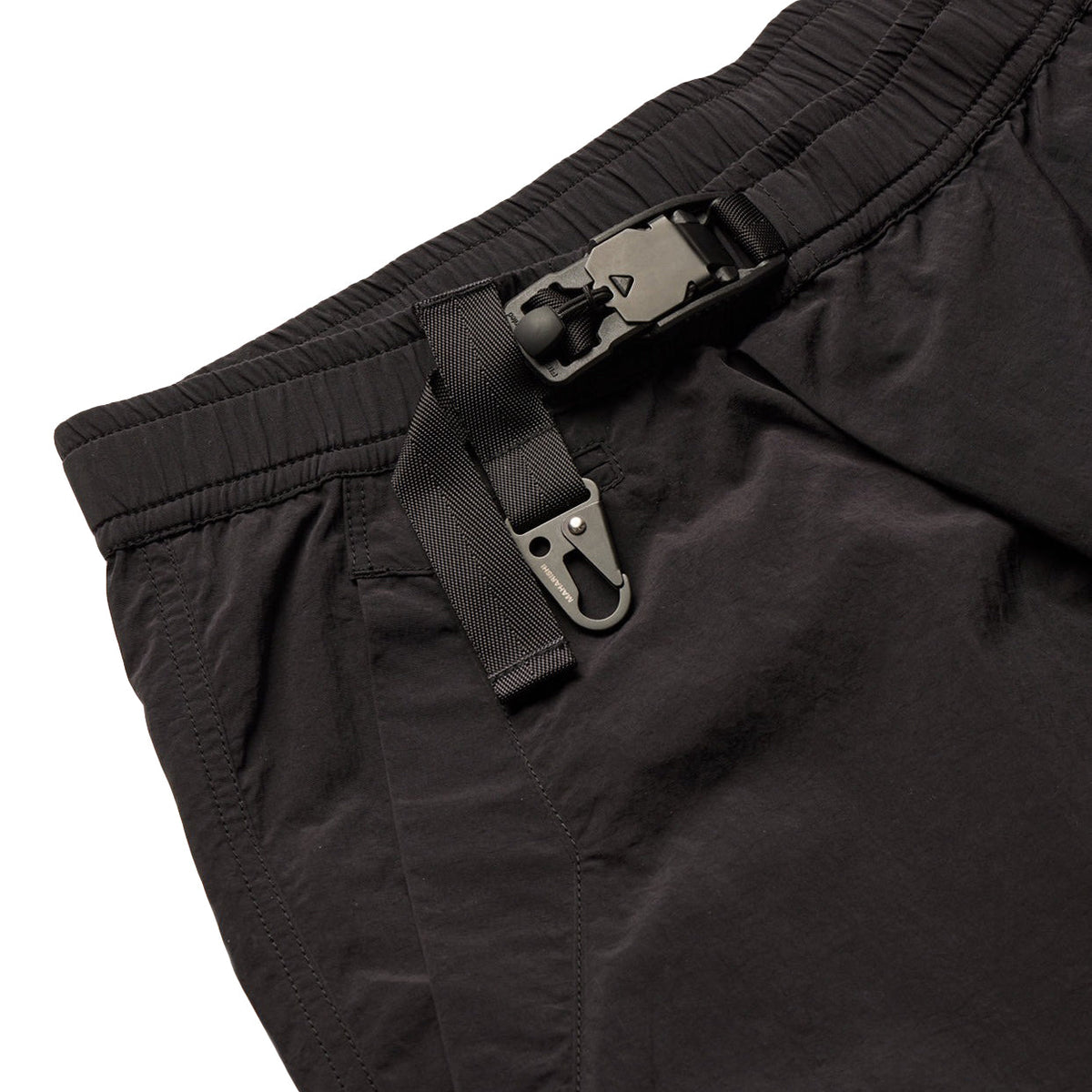 Maharishi Men Veg Dyed Asym Cargo Track Shorts Black - Canada