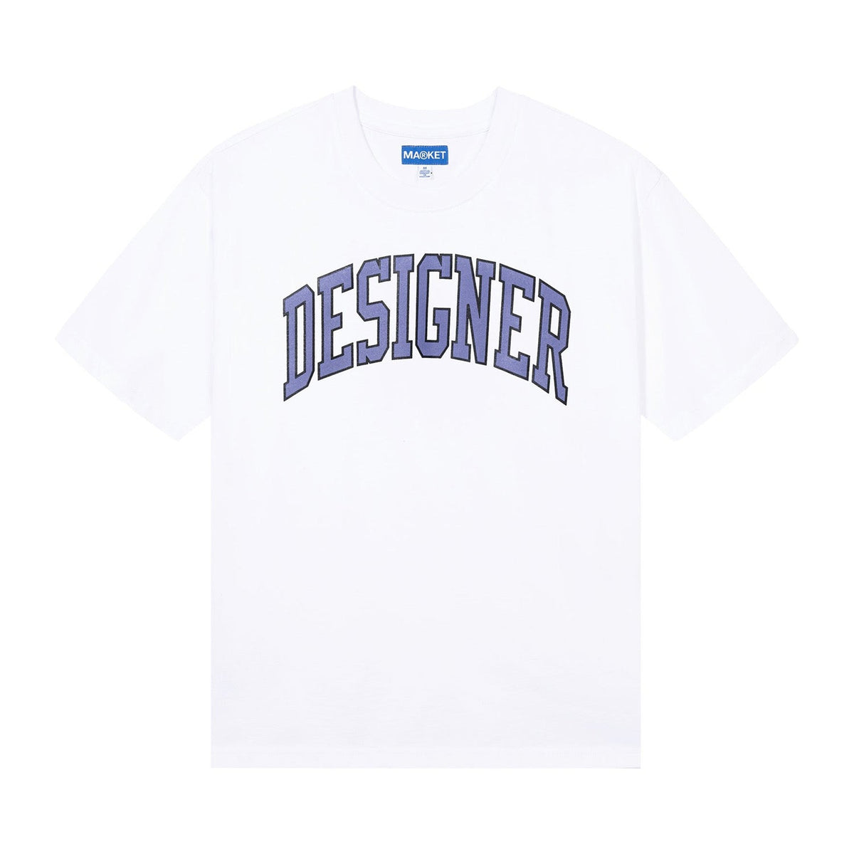 Market Men Designer Arc T-Shirt White - SWEATERS - Canada