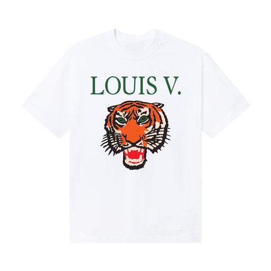 Market Men Louis The Tiger T - Shirt White - T - SHIRTS Canada