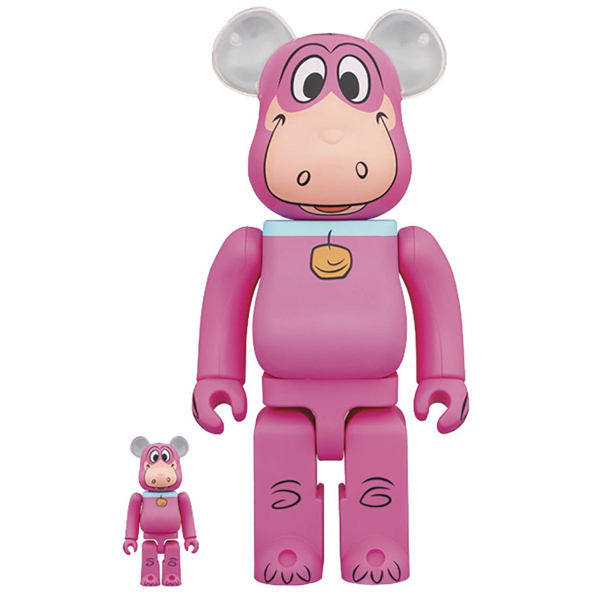 Medicom Japan Flinstones Dino 100% & 400% Bearbrick NOV218823I - COLLECTIBLES - Canada Main image