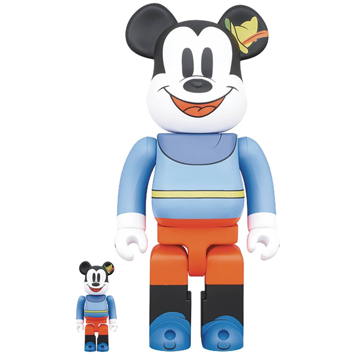 Medicom Japan Mickey Mouse Brave Little Tailor 100% & 400% Bearbrick JUL229753I - COLLECTIBLES - Canada Main image