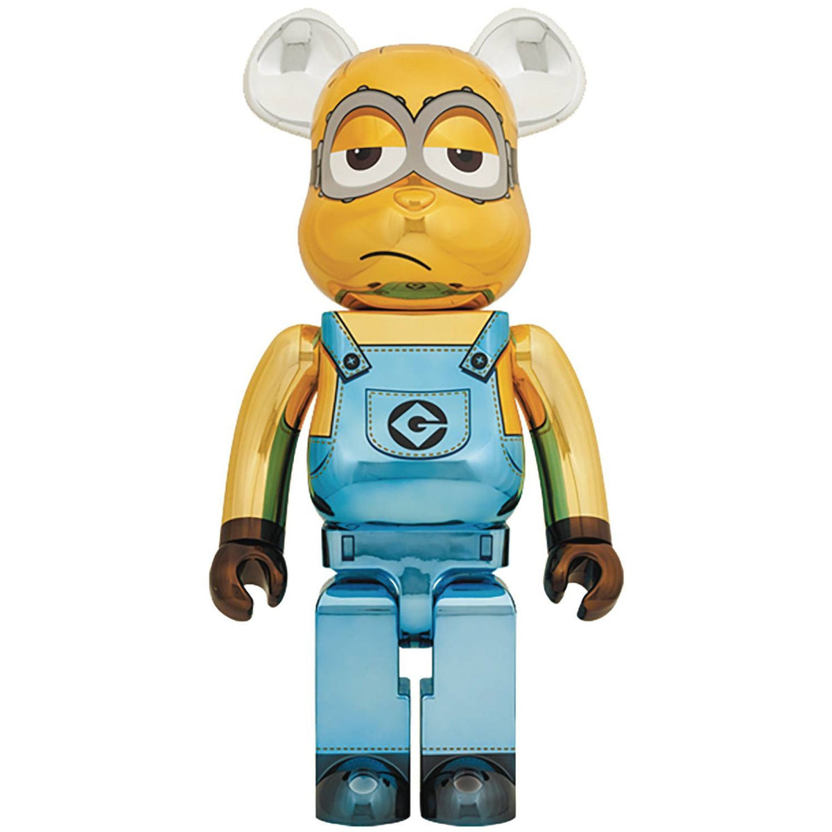 Medicom Japan Minions Kevin Chrome 1000% Bearbrick JUL228359I - COLLECTIBLES - Canada Main image