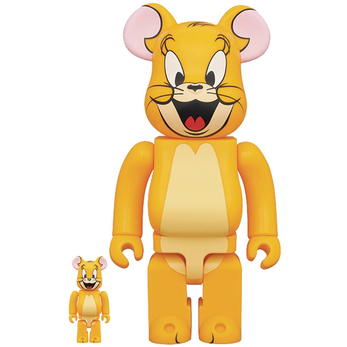 Medicom Japan Tom & Jerry Classic Colour Jerry 100% & 400% Bearbrick MAY229784I - COLLECTIBLES - Canada Main image