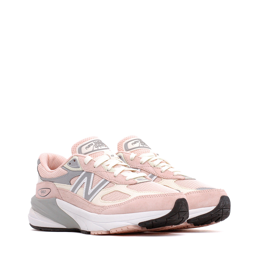 New Balance Junior 990v6 Pink Haze GC990PK6 - FOOTWEAR - Canada