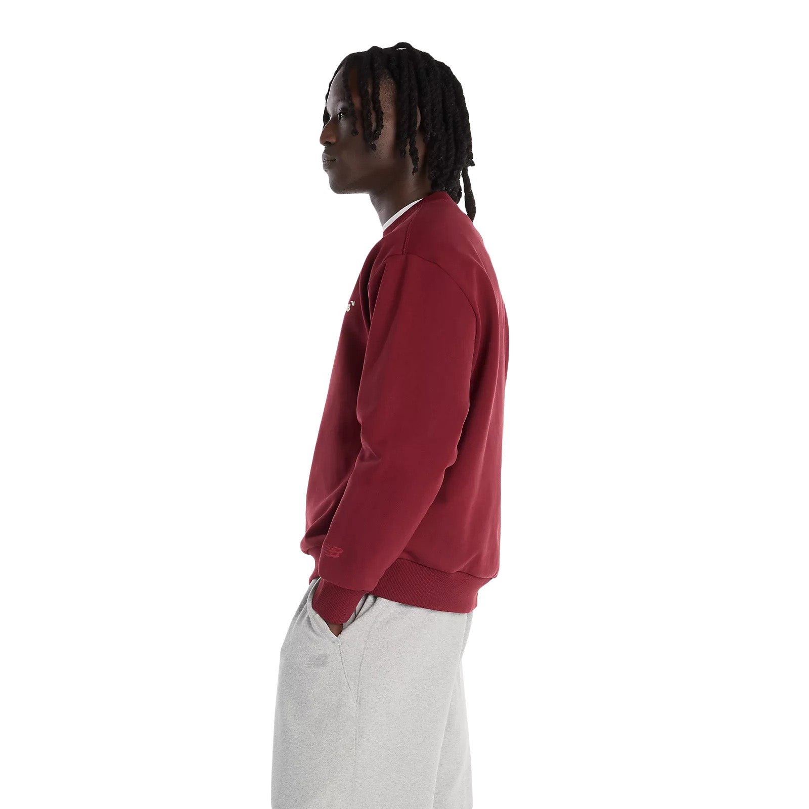 New Balance LNY Crew Sweatshirt Mercury Red Secondary image