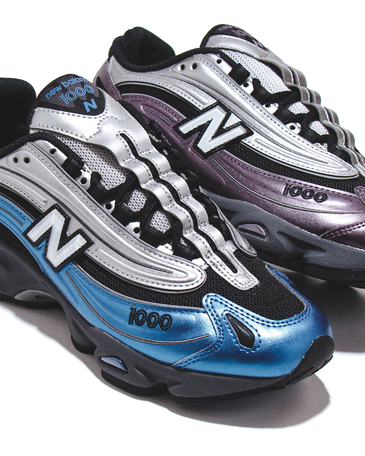 New Balance Men 1000 Metallic Blue M1000ENV - FOOTWEAR - Canada