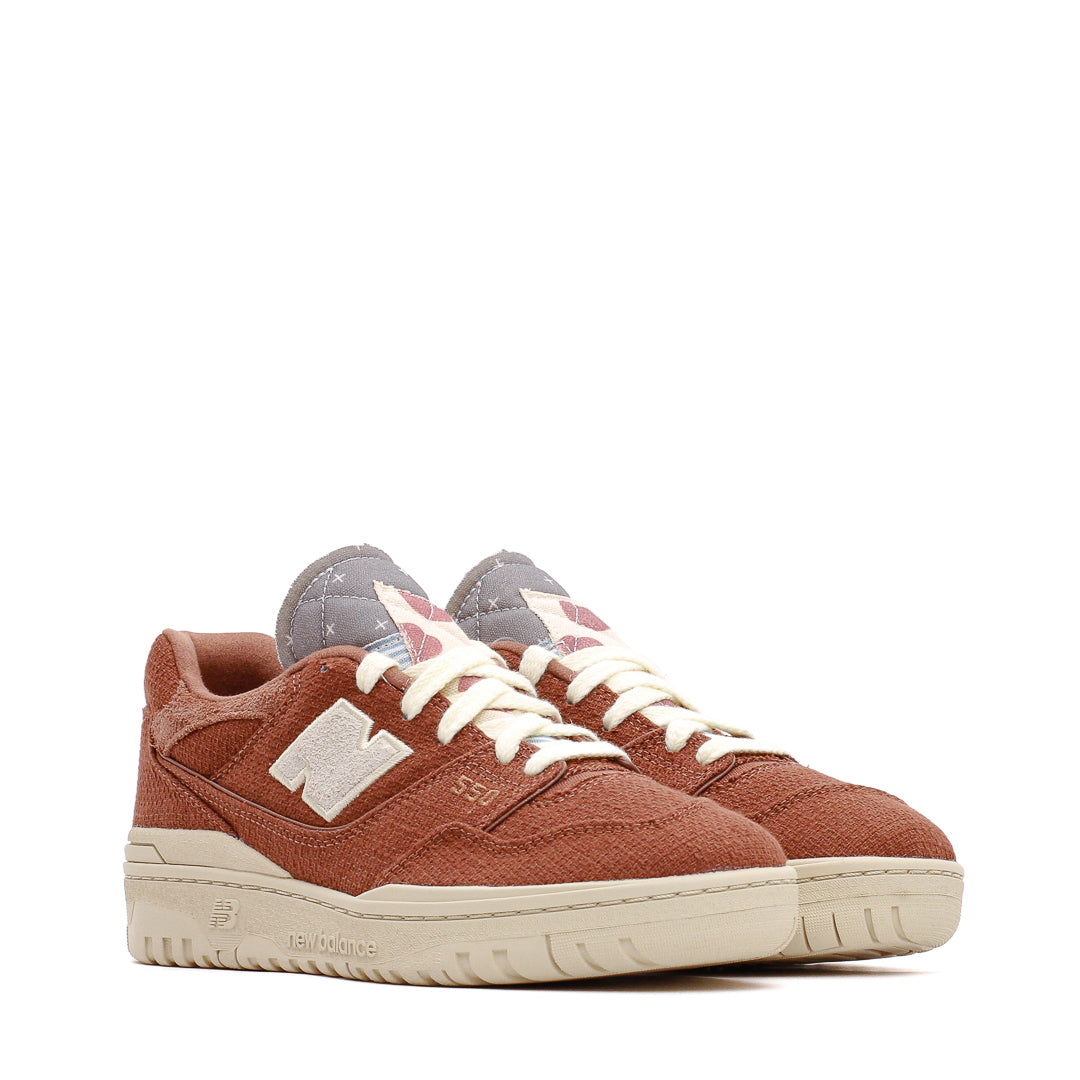 New Balance Men 550 Pecan/Crimson BB550THB Secondary image