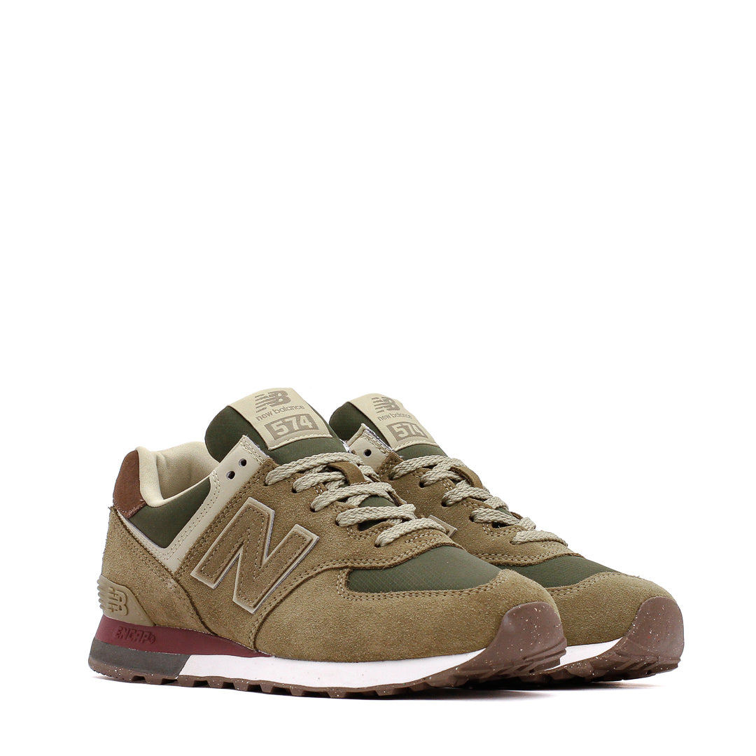 New Balance Men 574 Olive U574UBB - FOOTWEAR - Canada