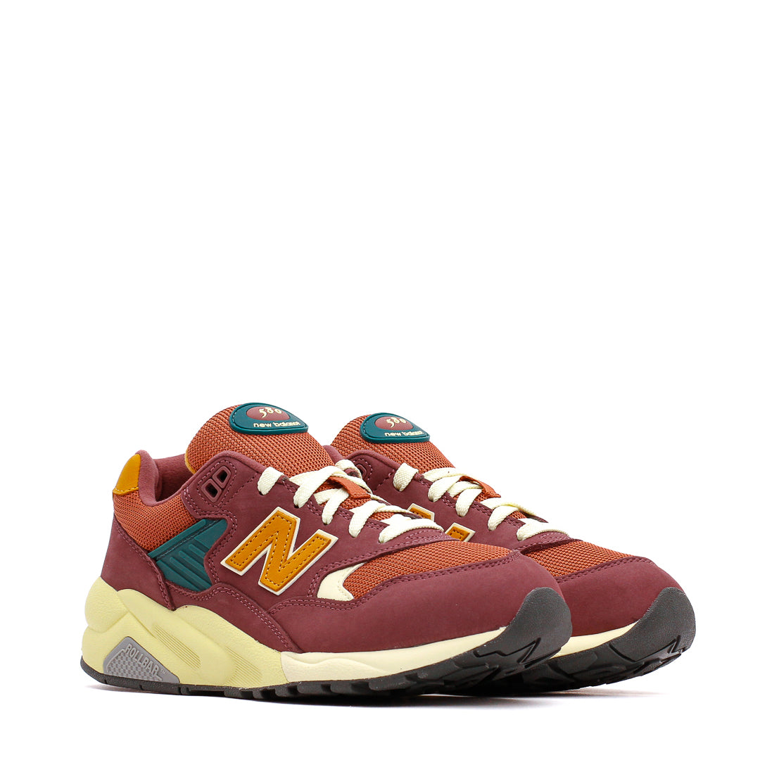 New Balance Men 580 Washed Burgundy MT580KDA - FOOTWEAR - Canada