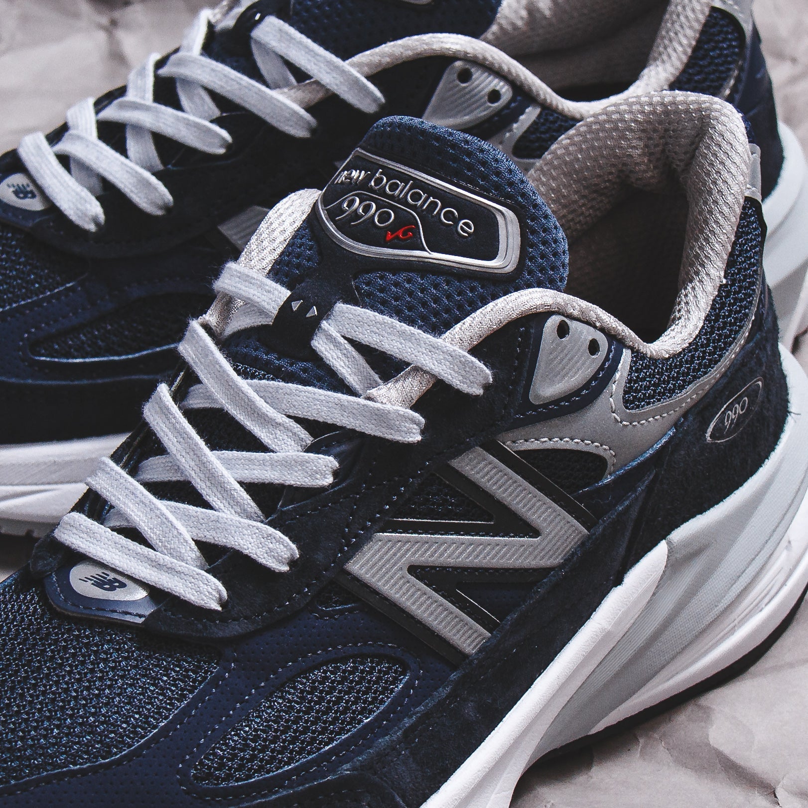 New Balance Men 990v6 Navy Made In USA M990NV6 - FOOTWEAR - Canada