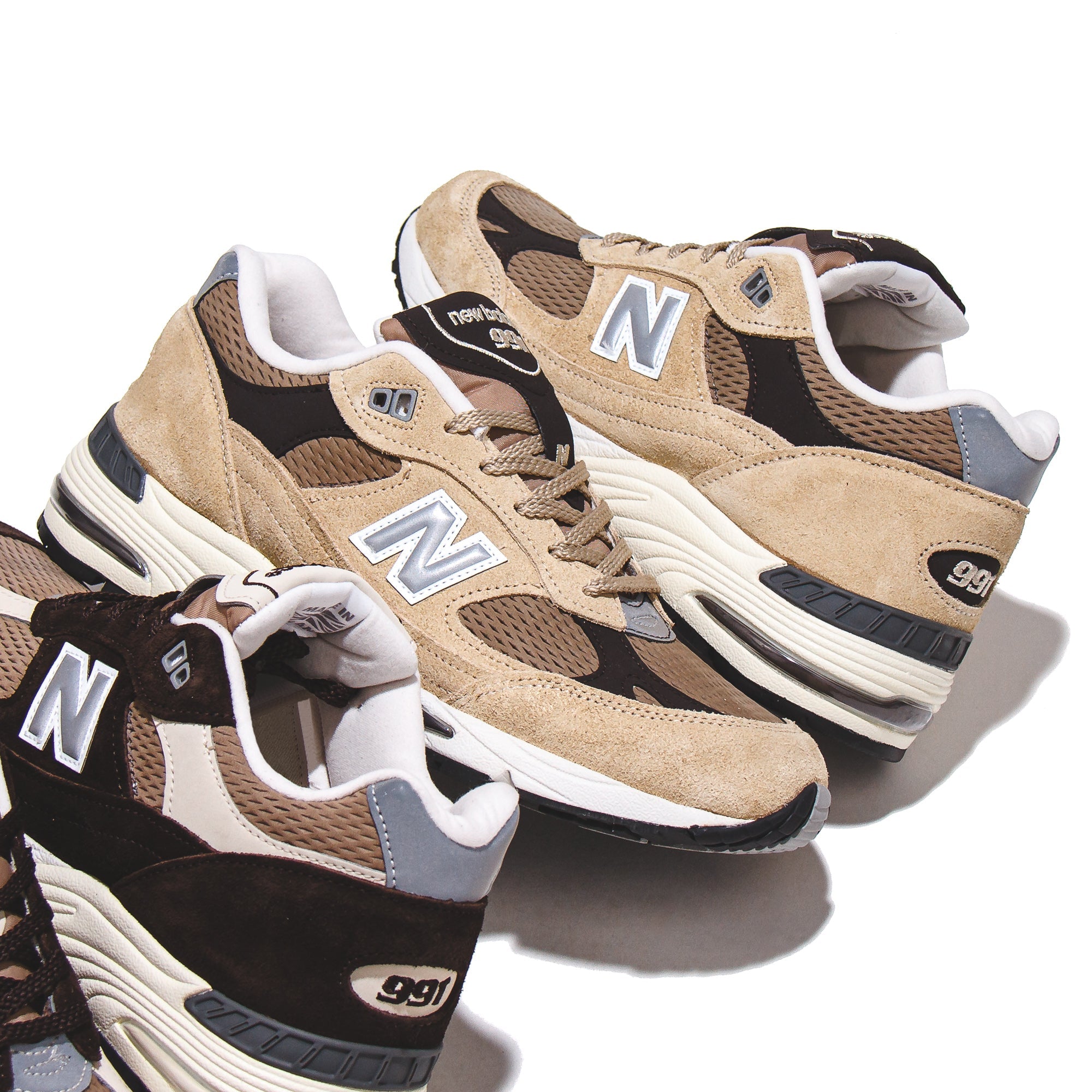 New Balance Men 991v1 Pale Khaki Made In UK M991CGB - FOOTWEAR - Canada