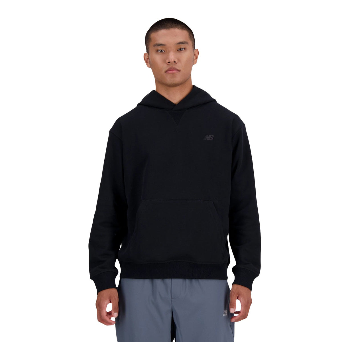 New Balance Men Athletics French Terry Hoodie Black MT41534-BK - SWEATERS - Canada Main image