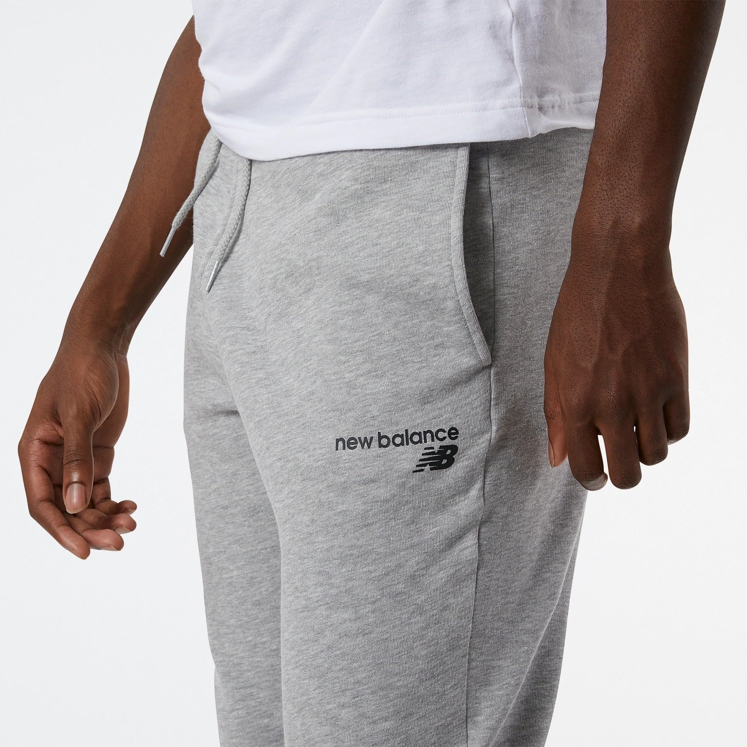 New Balance Men Classic Core Fleece Pant Athletic Grey MP03904-AG - BOTTOMS - Canada