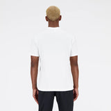 New Balance Men Essentials Reimagined Graphic Cotton Jersey Short Sleeve T-shirt White MT31521-WT - T-SHIRTS - Canada