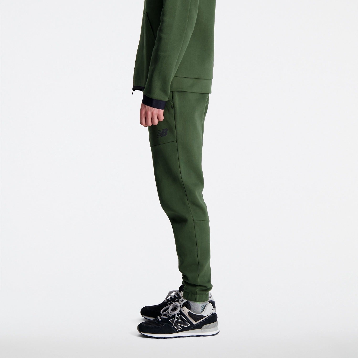 New Balance Men R.W.Tech Fleece Pant Kombu MP21143-KOU - BOTTOMS - Canada