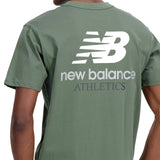 New Balance Men Sport Essentials Premium Cotton T-Shirt Deep Olive MT31504-DON - T-SHIRTS - Canada