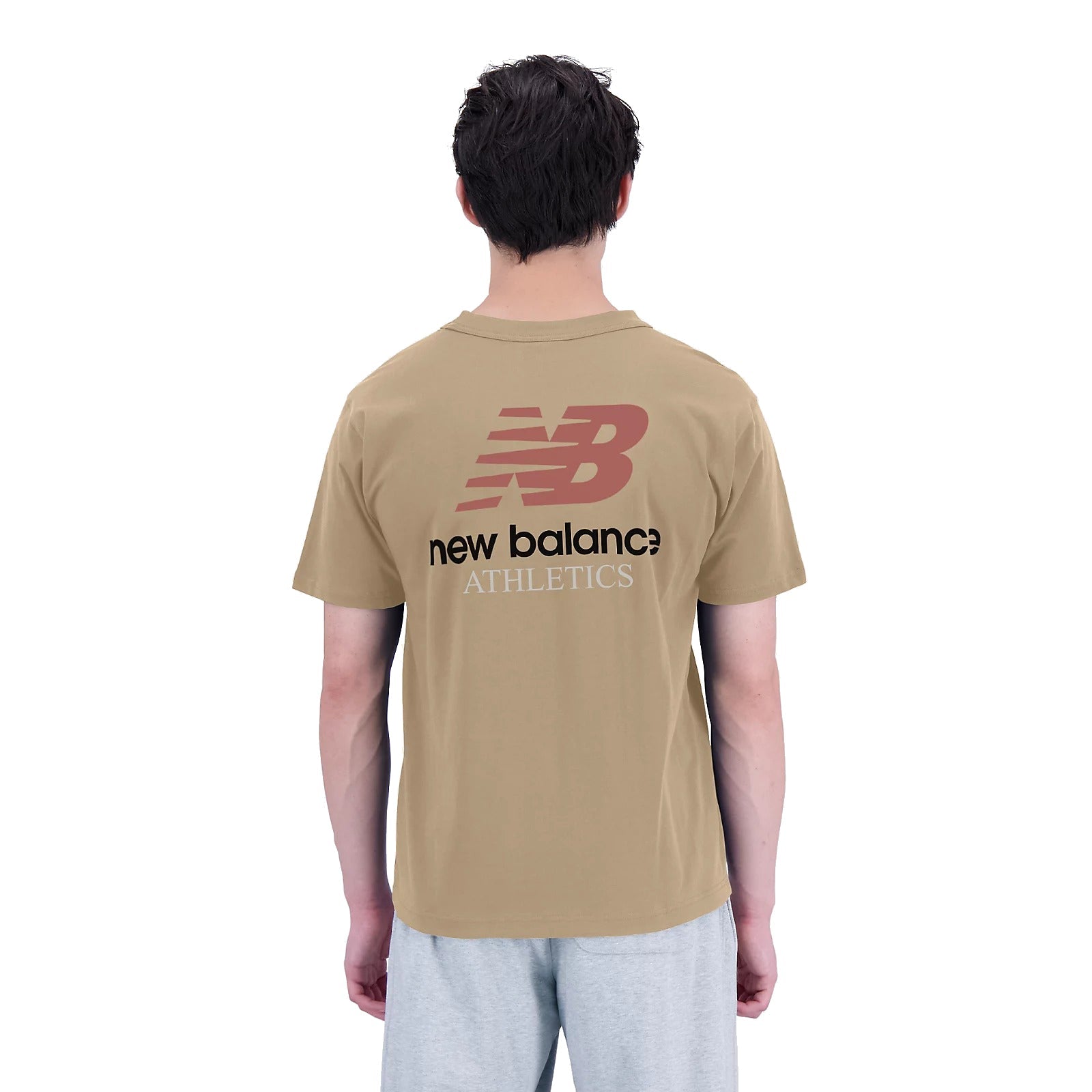New Balance Men Sport Essentials Premium Cotton T-Shirt Incense MT31504-INC - T-SHIRTS - Canada