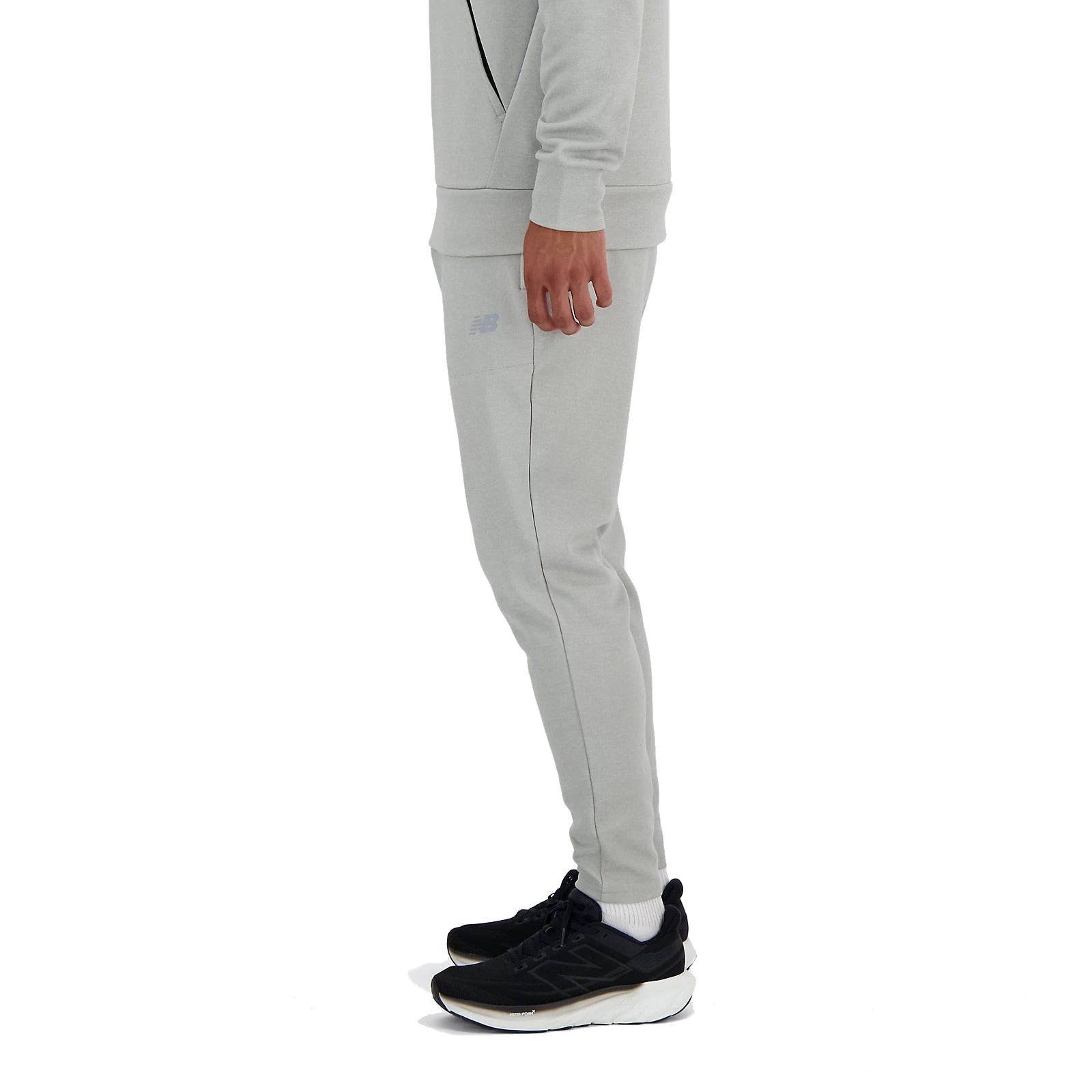 New Balance Men Tech Knit Pant Athletic Grey MP41143-AG Secondary image