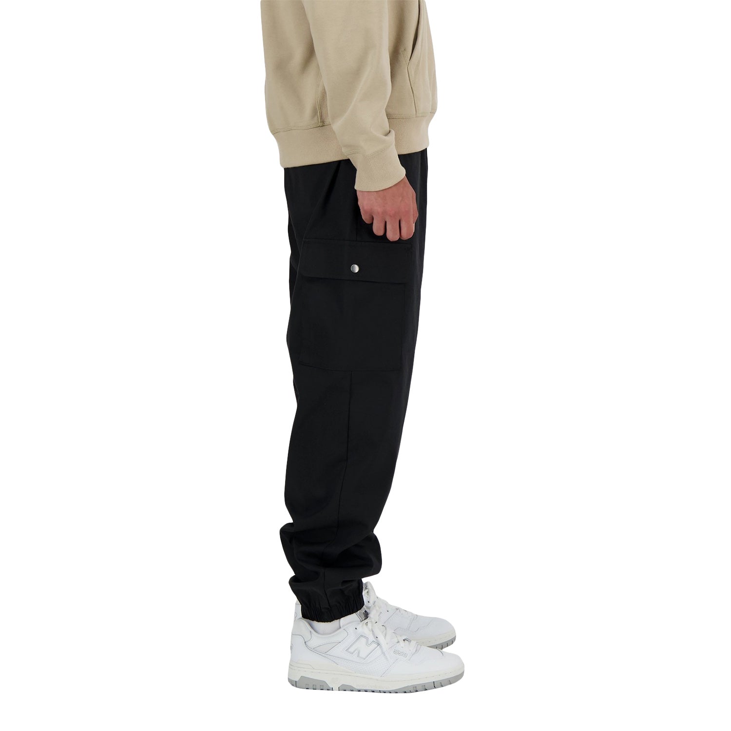 New Balance Men Twill Cargo Jogger Black MP41579-BLK Secondary image