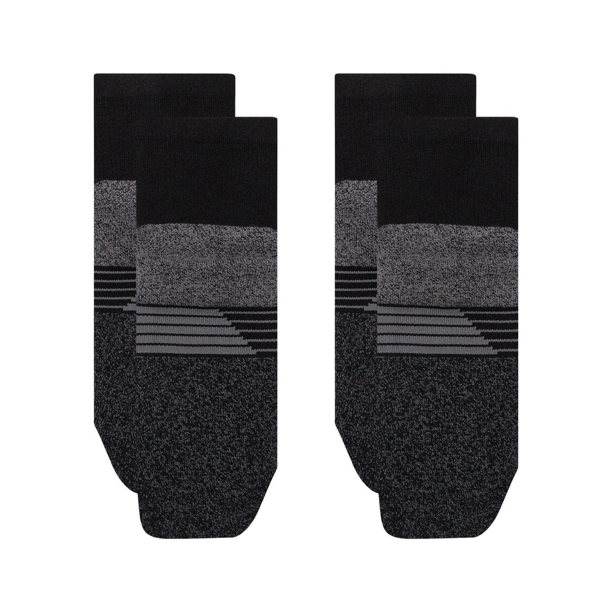 New Balance Pro Training Quarter Socks 2 Pack Black - ACCESSORIES - Canada