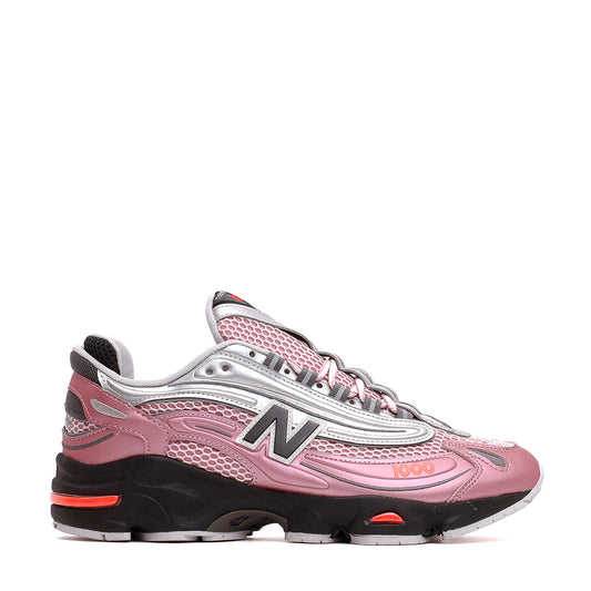 New Balance Unisex 1000 Pink Taffy Silver Metallic M1000U - FOOTWEAR - Canada