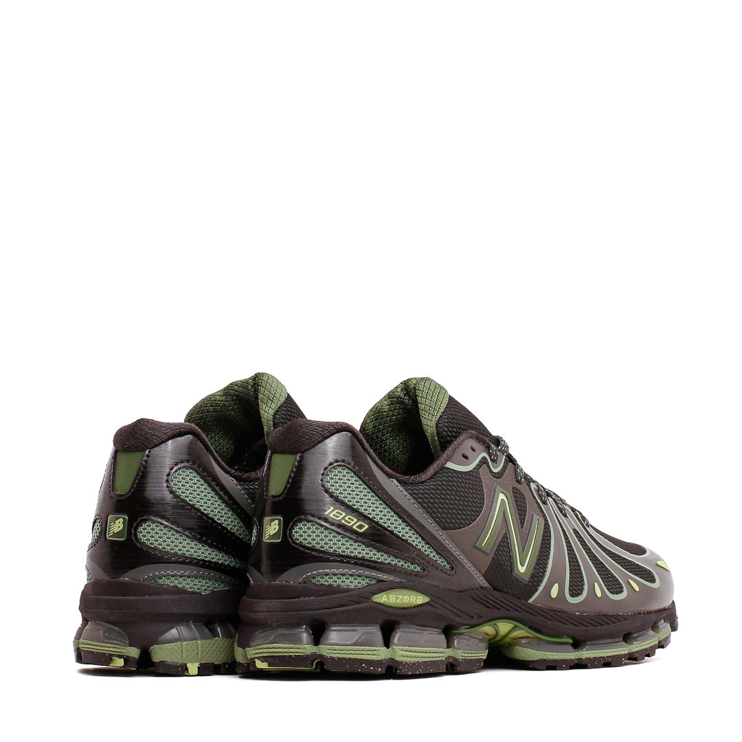 New Balance Unisex 1890 Faded Black Utility Green U189071H - FOOTWEAR - Canada