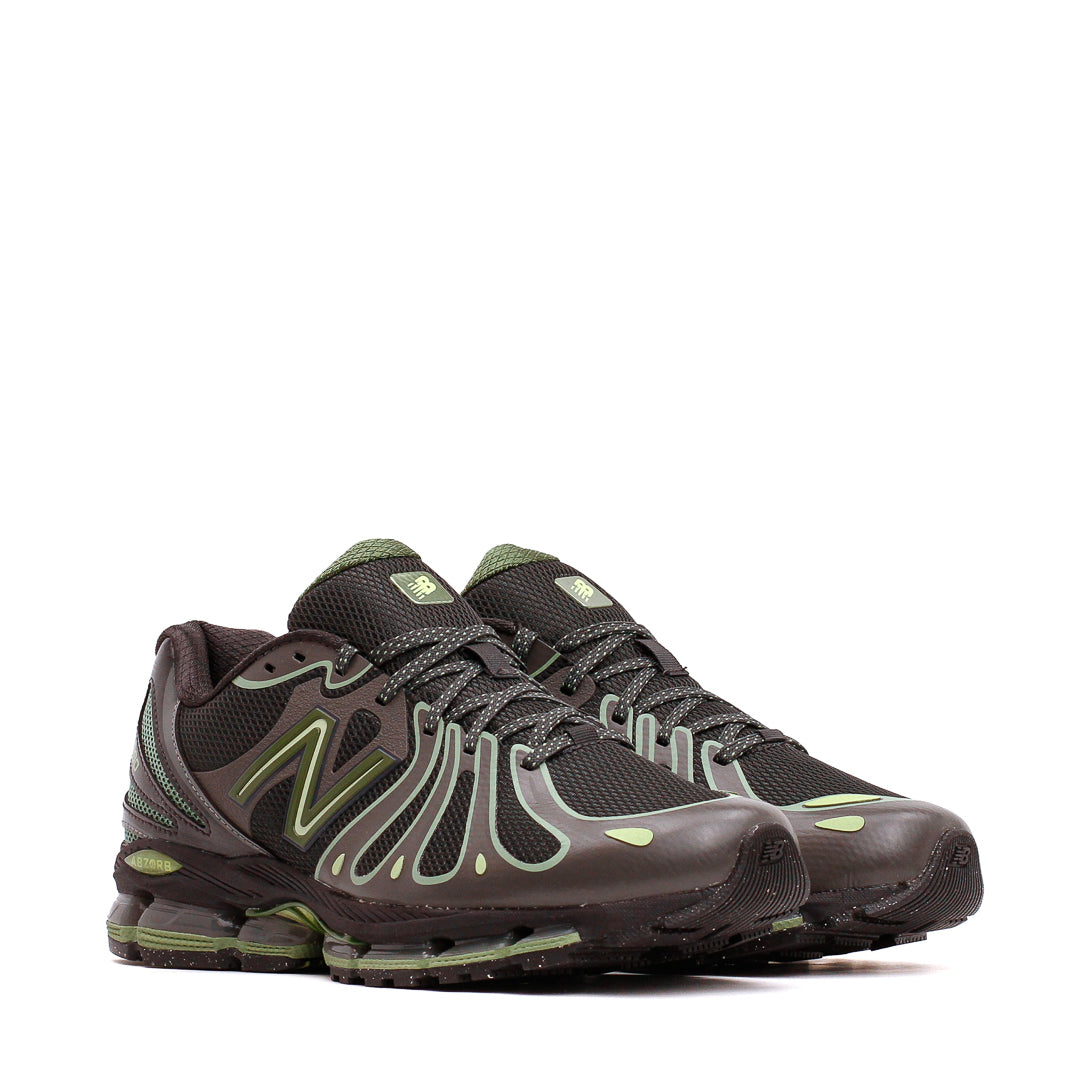 New Balance Unisex 1890 Faded Black Utility Green U189071H - FOOTWEAR - Canada