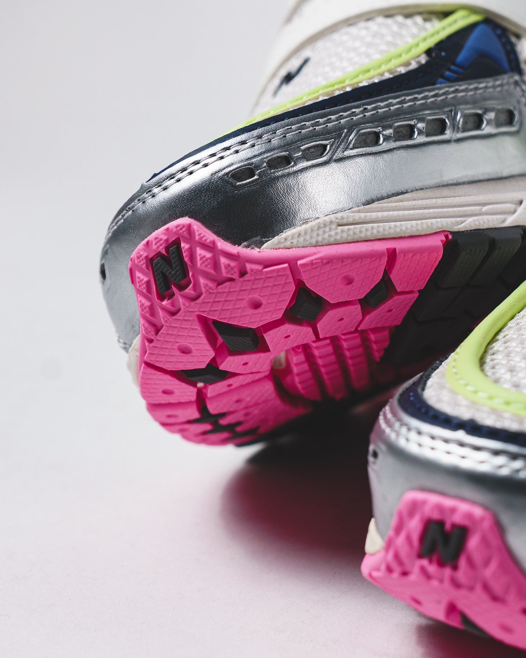 New Balance Unisex 1906L Silver Metallic Navy Pink U190667K - FOOTWEAR - Canada