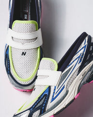 New Balance Unisex 1906L Silver Metallic Navy Pink U190667K - FOOTWEAR - Canada