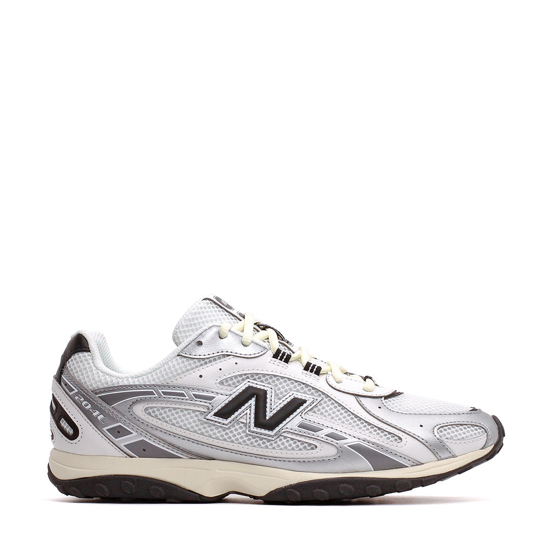 New Balance Unisex 204L Silver Metallic Black U204LSWD - FOOTWEAR - Canada