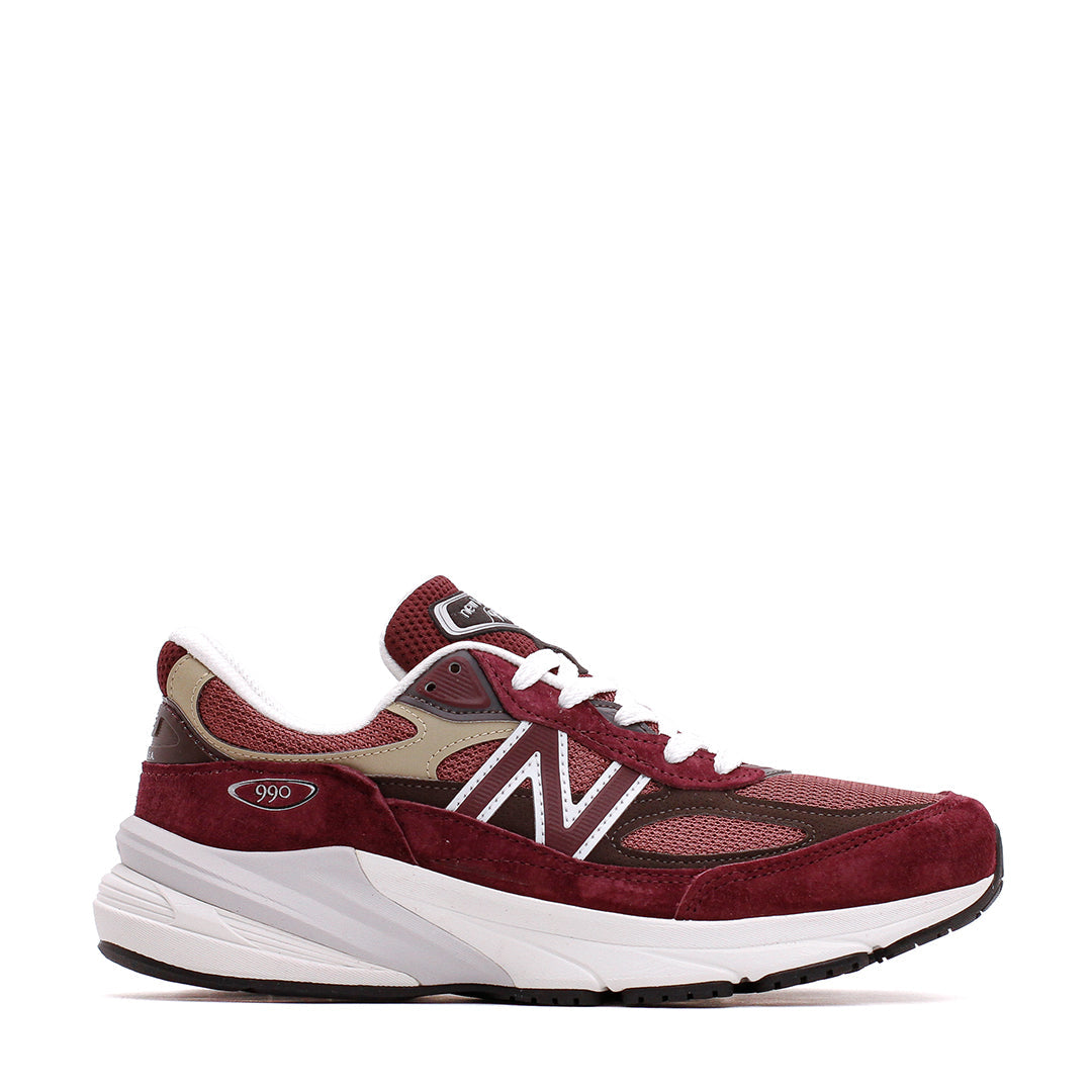 New Balance Men 990v6 Burgundy Made In USA U990BT6 - FOOTWEAR - Canada Main image