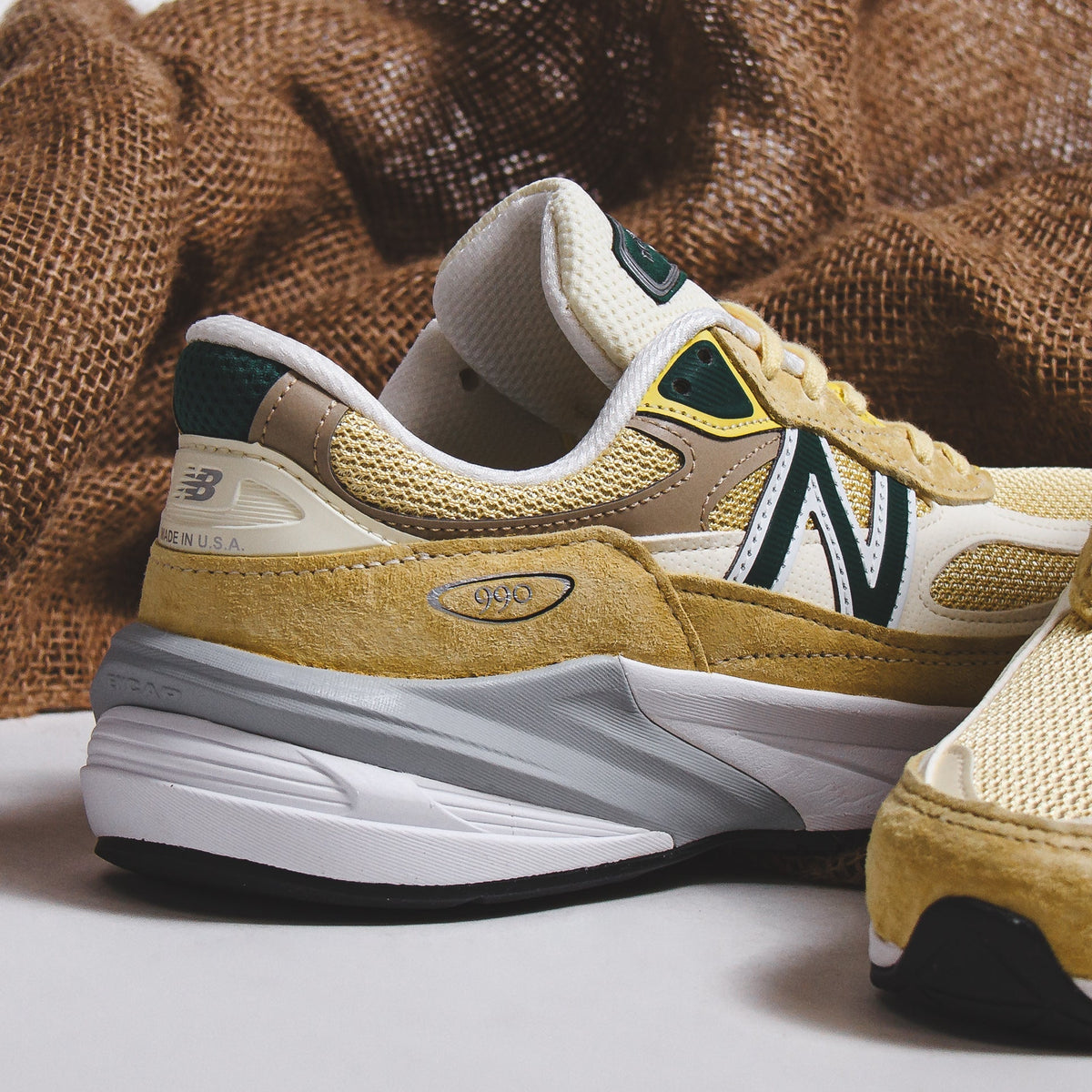 New Balance Men 990v6 Sulphur Made In USA U990TE6 - FOOTWEAR - Canada