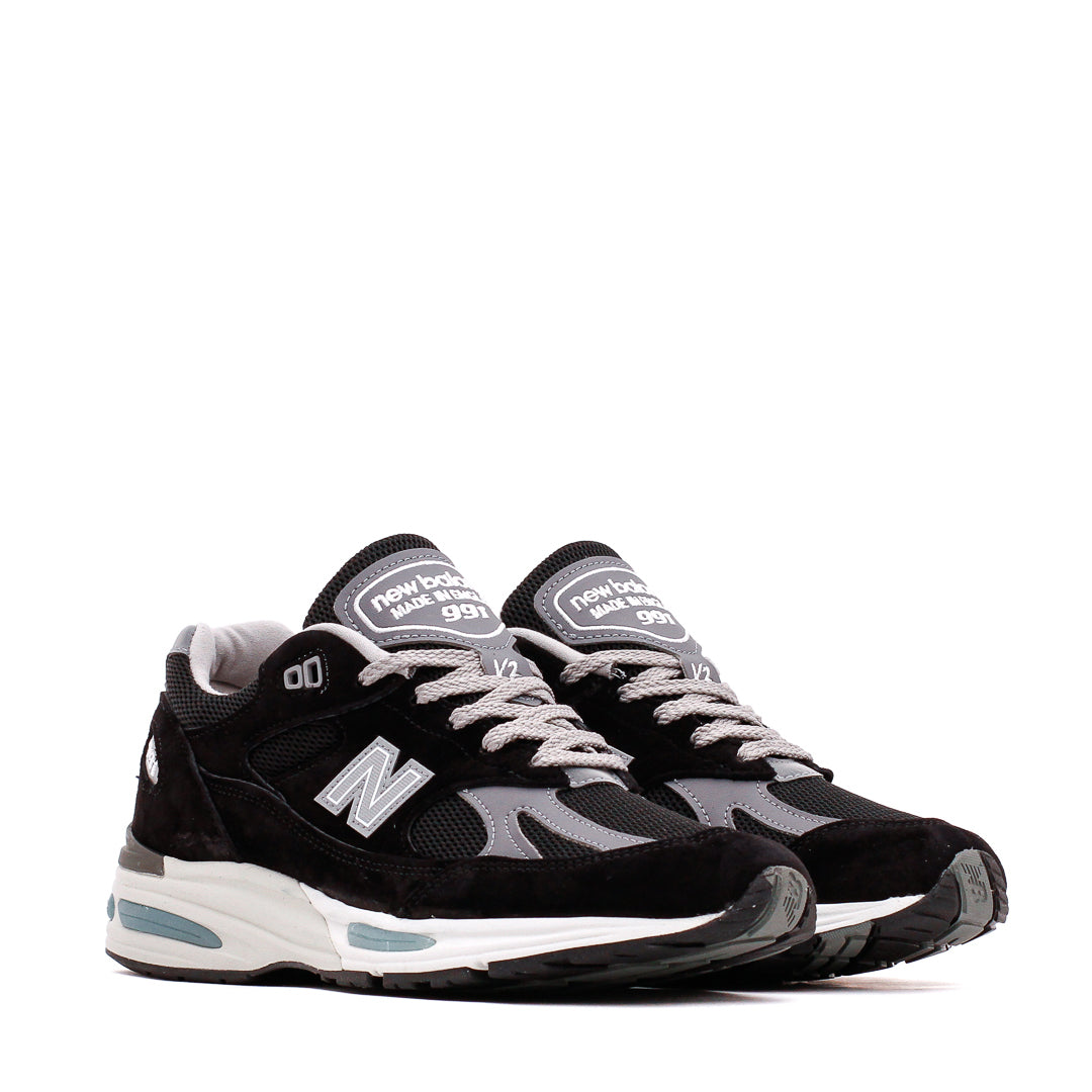 New Balance Unisex 991v2 Black Made In UK U991BK2 Secondary image