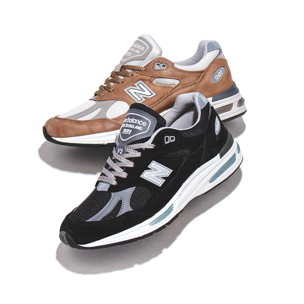 New Balance Men 991v2 Black Made In UK U991BK2 - FOOTWEAR - Canada