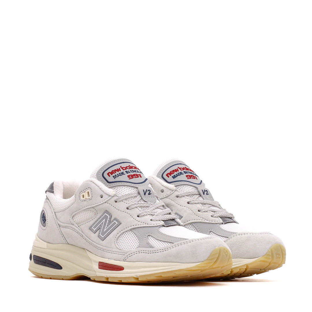 New Balance Unisex 991v2 Off White Made in UK U991VS2 OdoiporikonShops