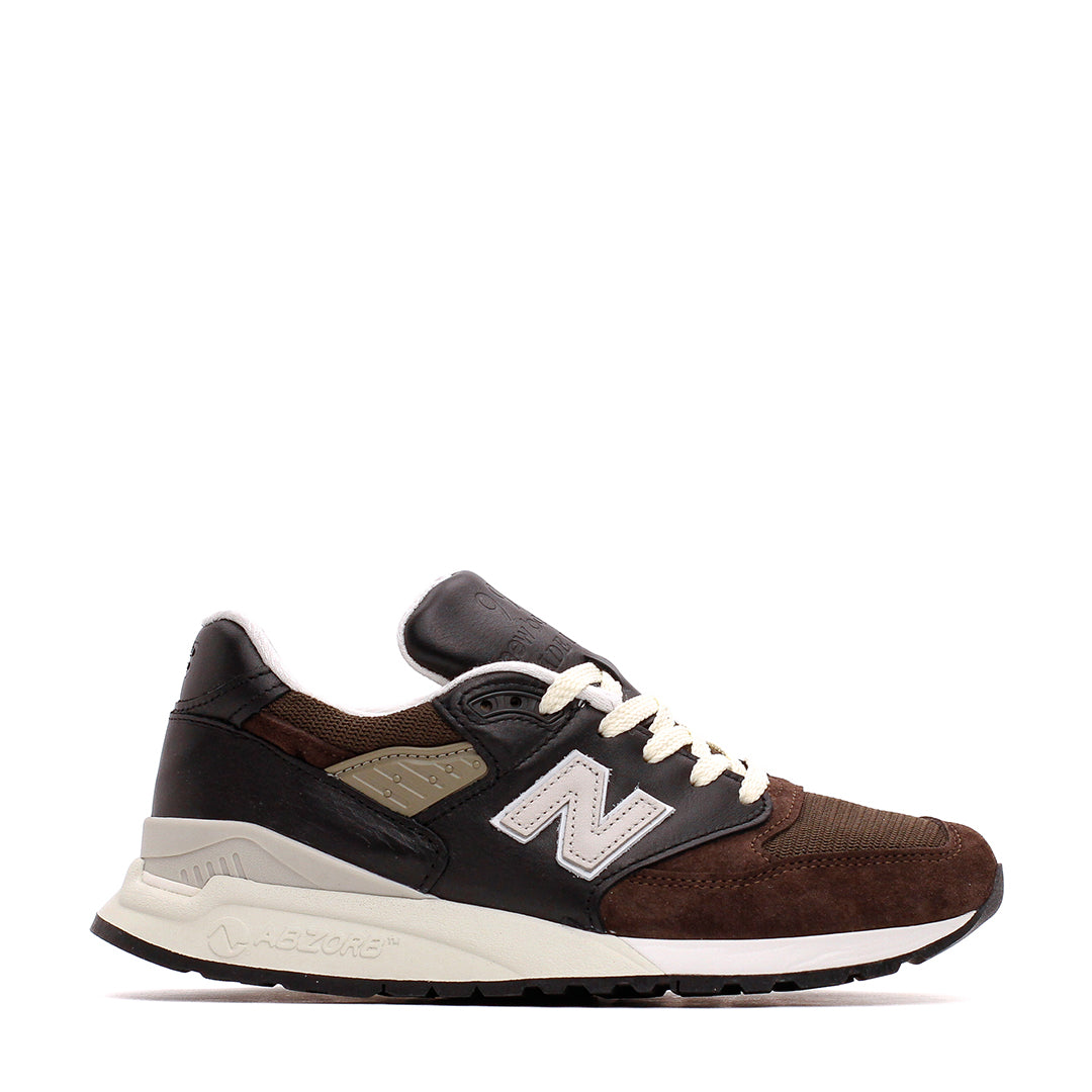 New Balance Unisex 998 Black Made In USA U998RE - FOOTWEAR - Canada Main image