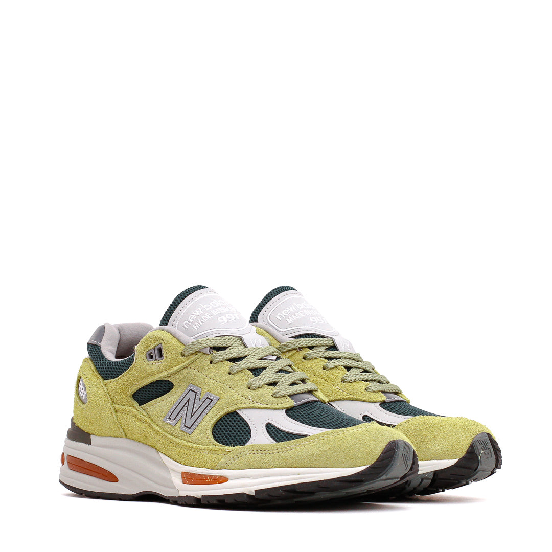 New Balance Unisex Made in UK 991v2 Beechnut Trekking Green U991GT2 Secondary image