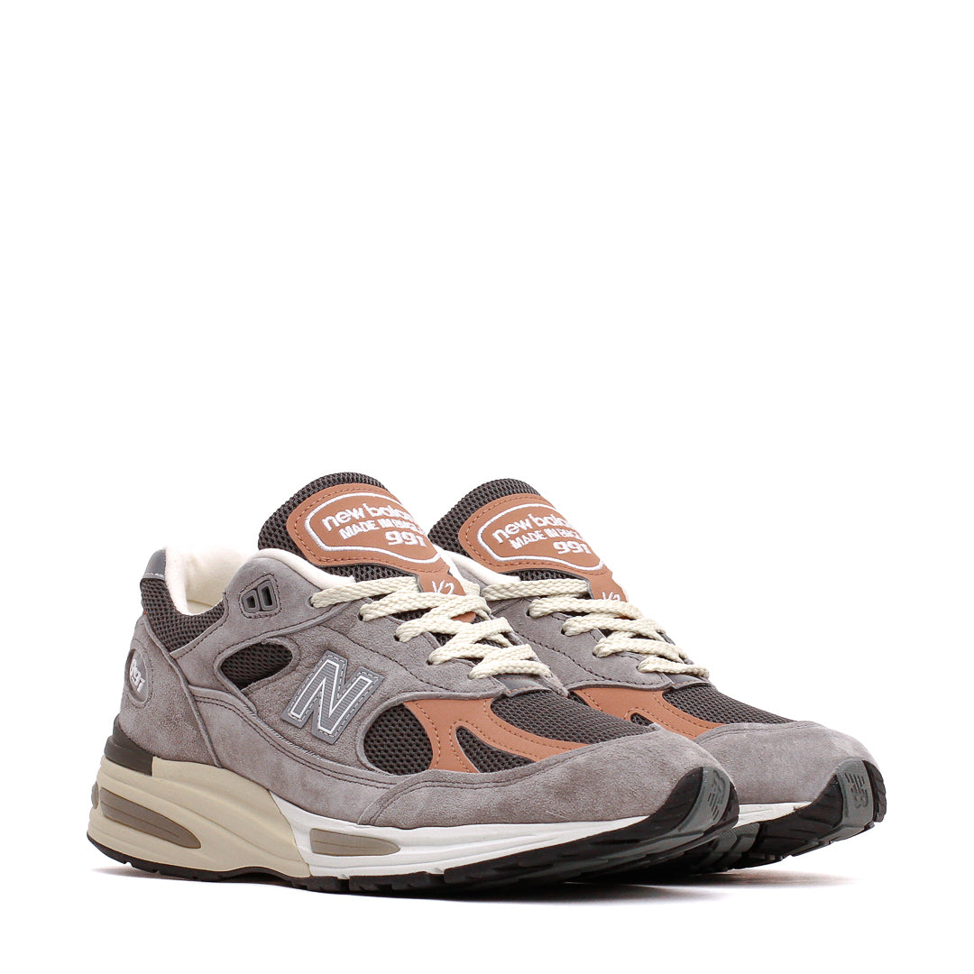 New Balance Unisex Made in UK 991v2 Elephant Skin Cork U991GC2 - FOOTWEAR - Canada