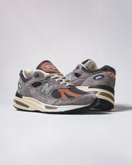New Balance Unisex Made in UK 991v2 Elephant Skin Cork U991GC2 - FOOTWEAR - Canada