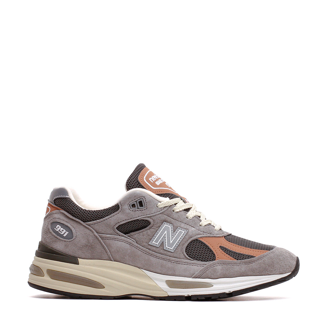 New Balance Unisex Made in UK 991v2 Elephant Skin Cork U991GC2 - FOOTWEAR - Canada