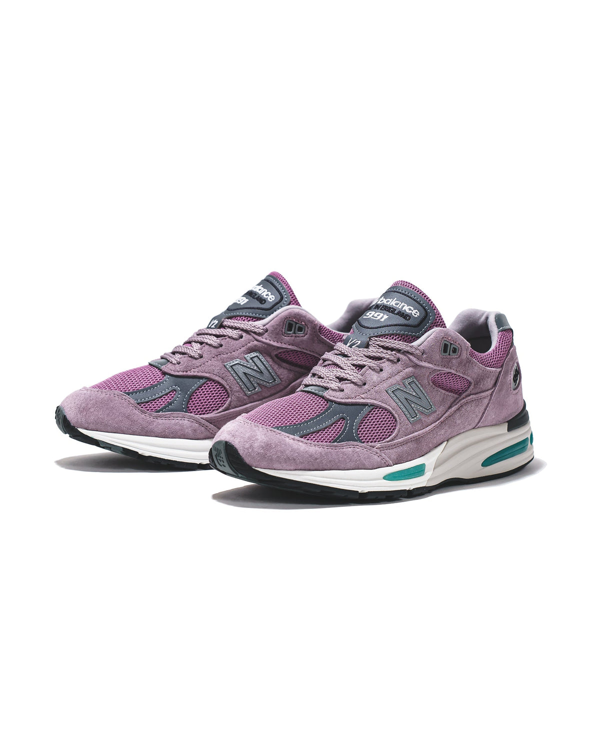 New Balance Unisex Made in UK 991v2 Polignac Toadstool U991RR2 - FOOTWEAR - Canada