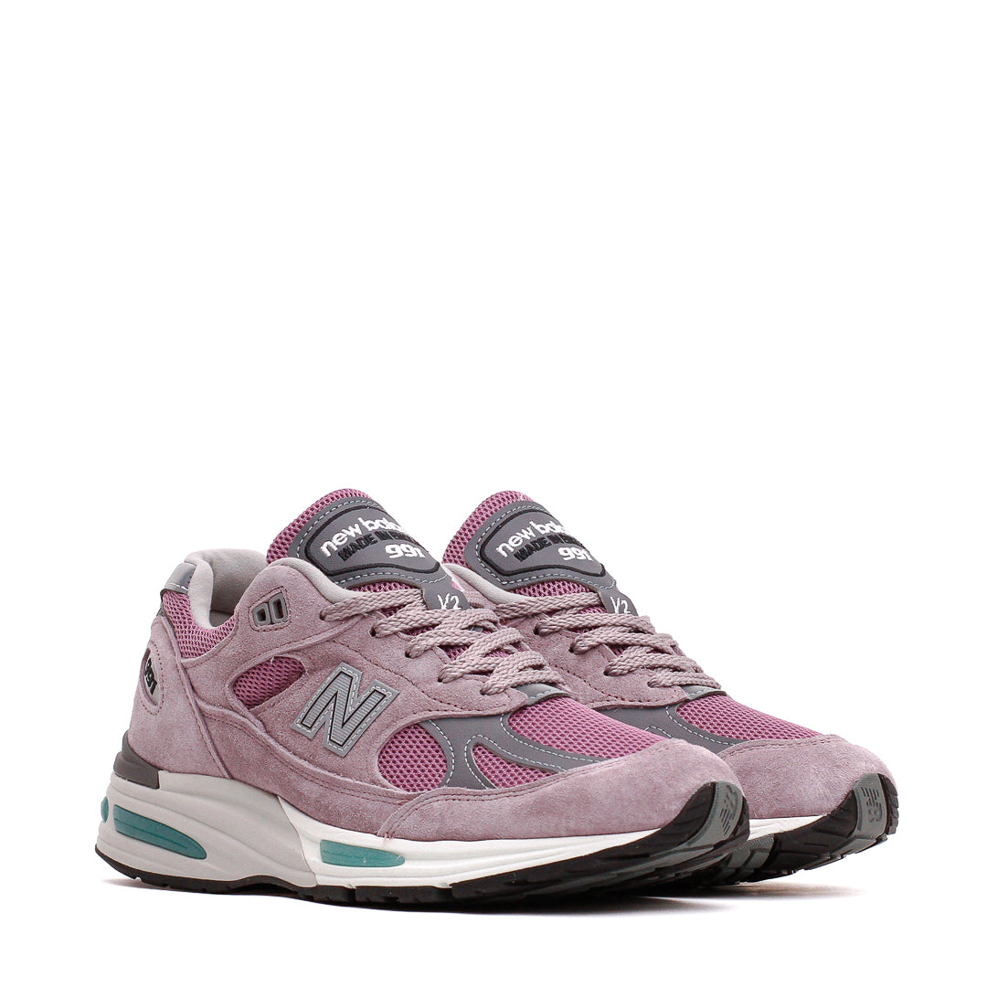 New Balance Unisex Made in UK 991v2 Polignac Toadstool U991RR2 Secondary image